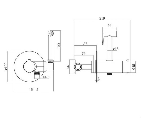 гигиенический набор ALLEN BRAU THERMO RUND